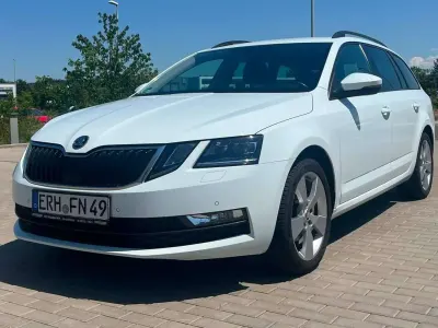 Gebraucht Skoda Octavia Clever 150 PS (110 kW) 2018 Weiß Kombi