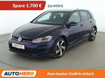 Gebraucht VW Golf VII GTI 245 PS (180 kW) 2020 Atlantic blue Limousine