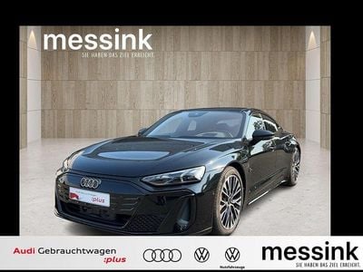 Mythosschwarz metallic Gebraucht 2024 Audi e-tron GT quattro Ambiente Limousine | 89.850 € (Etwas zu teuer)