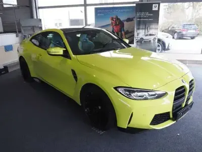Brugt BMW M4 Performance 480 HK (353 kW) 2021 Gul Coupe