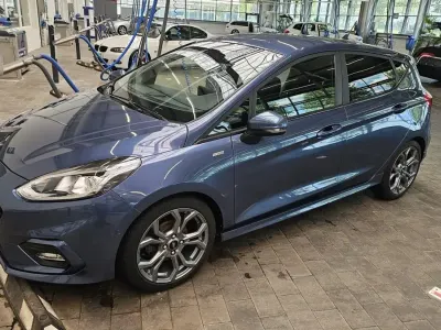 Gebraucht Ford Fiesta ST-Line 125 PS (91 kW) 2020 Blau Kleinwagen