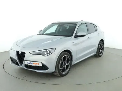 Brugt Alfa Romeo Stelvio Veloce 209 HK (153 kW) 2020 Sølv SUV