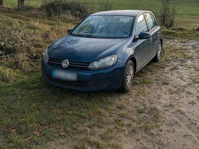 Gebraucht VW Golf VI 80 PS (58 kW) 2010 Blau Kleinwagen