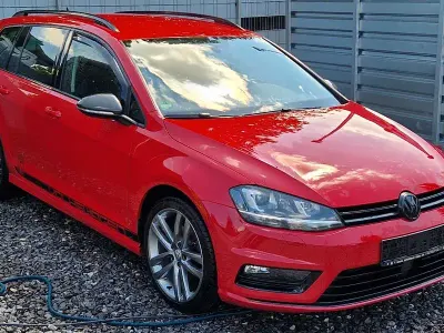 Gebraucht VW Golf VII R-line 150 PS (110 kW) 2016 Rot Kombi
