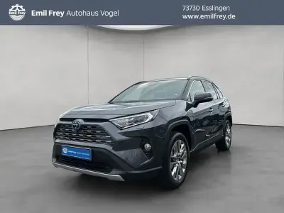 Gebraucht Toyota RAV4 Hybrid Lounge 222 PS (163 kW) 2021 Grau SUV