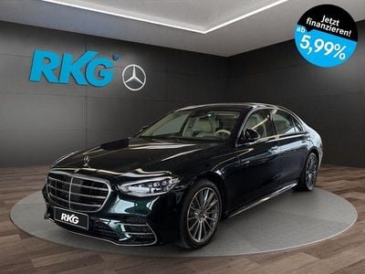 Neu Mercedes S580 AMG 503 PS (369 kW) 2025 Grün Limousine