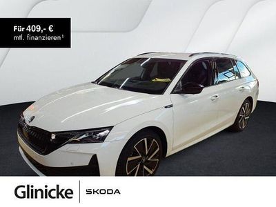 Gebraucht Skoda Octavia SportLine 150 PS (110 kW) 2025 Moonweiss metallic Kombi