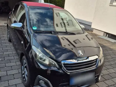 Gebraucht Peugeot 108 Allure 82 PS (60 kW) 2015 Schwarz Kleinwagen