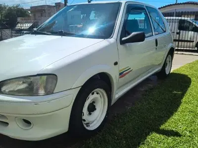 Gebraucht Peugeot 106 103 PS (75 kW) 1998 Weiß Kleinwagen