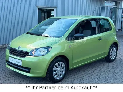Gebraucht Skoda Citigo Active 60 PS (44 kW) 2013 Grün Kleinwagen