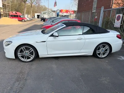 Gebraucht BMW 650 Cabriolet M Sport 408 PS (300 kW) 2011 Weiß Cabrio
