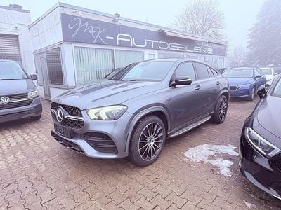 Grau Gebraucht 2021 Mercedes GLE350 AMG line Coupé | 52.990 € (Fairer Preis)