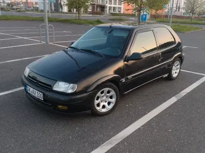 Gebraucht Citroën Saxo VTR Sport 88 PS (64 kW) 1997 Schwarz Kleinwagen