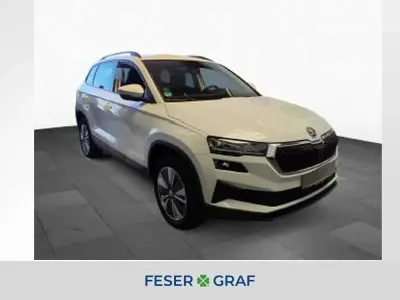Gebraucht Skoda Karoq Ambition 150 PS (110 kW) 2024 Moonweiss metallic SUV