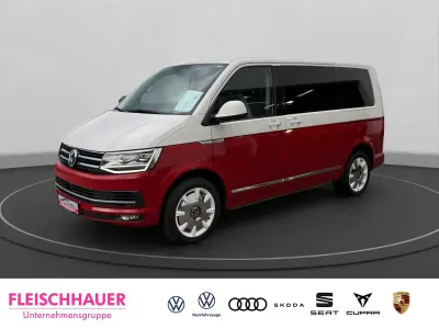 Gebraucht VW Multivan Highline 204 PS (150 kW) 2017 Rot Van / Kleinbus