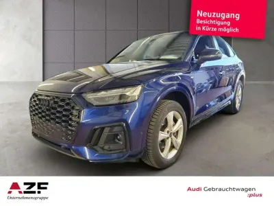 Gebraucht Audi Q5 S-Line 204 PS (150 kW) 2024 Navarrablau metallic SUV