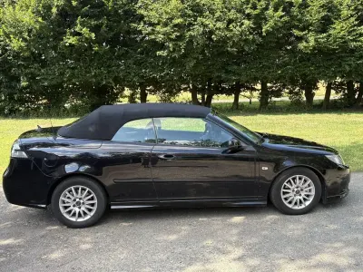 Gebraucht Saab 9-3 Cabriolet Linear 150 PS (110 kW) 2010 Schwarz Cabrio