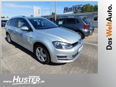 Gebraucht VW Golf VII LOUNGE 110 PS (80 kW) 2015 Silber metallic Kombi