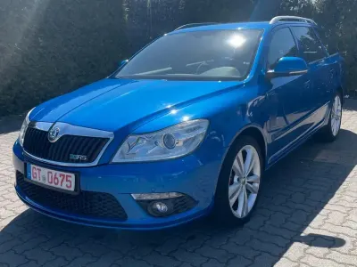 Brugt Skoda Octavia RS 200 HK (147 kW) 2010 Blå Stationcar