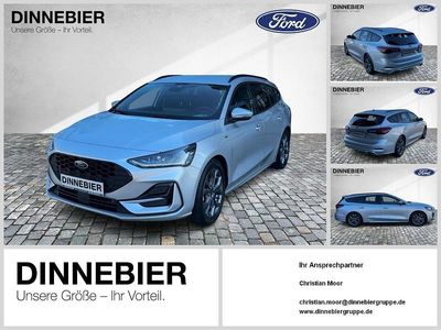 Gebraucht Ford Focus ST-Line X 155 PS (114 kW) 2024 Moondust silver met Kombi