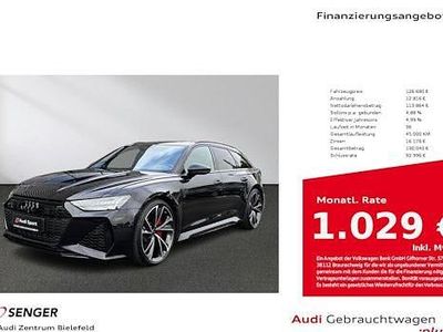 Second-hand Audi RS6 Ambiente 600 CP (441 kW) 2026 Negru Break