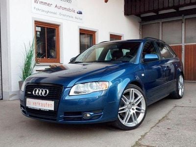 Usata Audi A4 S-line plus 220 CV (161 kW) 2006 Blu Station wagon