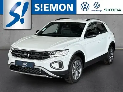 Nouvelle VW T-Roc Goal 150 ch (110 kW) 2025 Blanc SUV