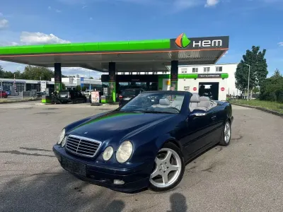 Gebraucht Mercedes CLK320 Elegance 218 PS (160 kW) 2000 Blau Cabrio