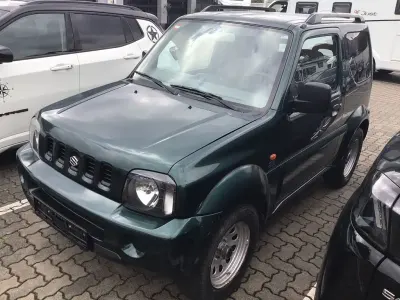 Gebraucht Suzuki Jimny 80 PS (58 kW) 2000 Grün SUV
