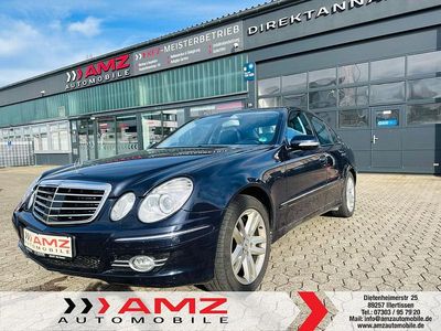 Usata Mercedes E500 Avantgarde 387 CV (284 kW) 2007 Blu Berlina