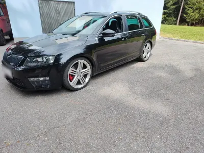 Gebraucht Skoda Octavia RS 184 PS (135 kW) 2015 Schwarz Kombi