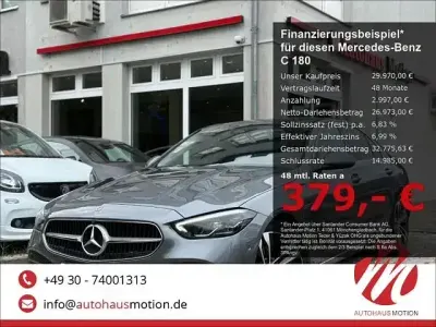 Gebraucht Mercedes C180 Avantgarde 190 PS (139 kW) 2022 Selenitgrau  metalliclack Limousine