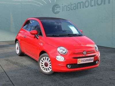 gebraucht Fiat 500C 1.0 GSE HYBRID RED 70PS BEATS PDC NAVI KLIMAAUTOMATIK