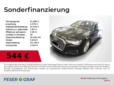 Gebraucht Audi A6 Design 204 PS (150 kW) 2023 Brillantschwarz Kombi