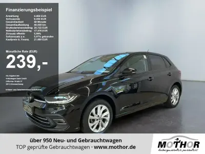 Gebraucht VW Polo Style 95 PS (69 kW) 2024 Deep black perleffekt Kleinwagen