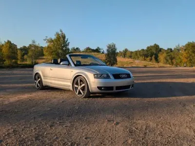 Gebraucht Audi A4 Cabriolet S-Line 170 PS (125 kW) 2002 Silber Cabrio