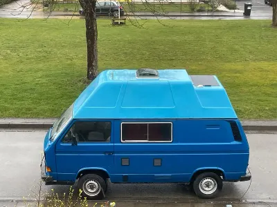 Gebraucht VW T3 Basis 51 PS (37 kW) 1985 Blau Van