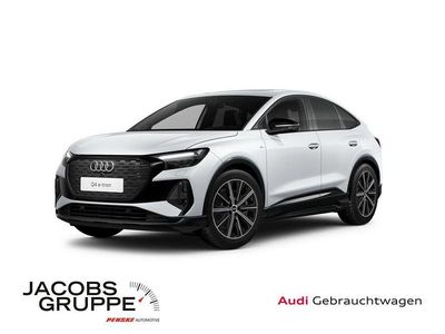 Gebraucht Audi Q4 Sportback e-tron Ambiente 219 kW (299 PS) 2022 Gletscherweiß metallic SUV
