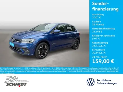 Gebraucht VW Polo Edition 95 PS (69 kW) 2025 Blau Kleinwagen