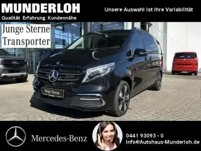 Gebraucht Mercedes V220 Avantgarde Edition 163 PS (119 kW) 2022 Obsidianschwarz metallic Van / Kleinbus