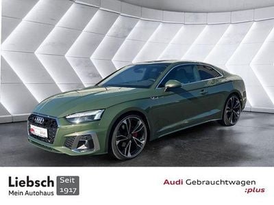 Begagnad Audi A5 S-Line 204 HK (150 kW) 2023 Grön Sportkupé
