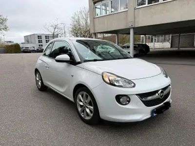 Gebraucht Opel Adam 69 PS (50 kW) 2014 Weiß Kleinwagen