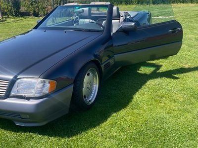 Usata Mercedes SL500 320 CV (235 kW) 1995 Blu Cabrio