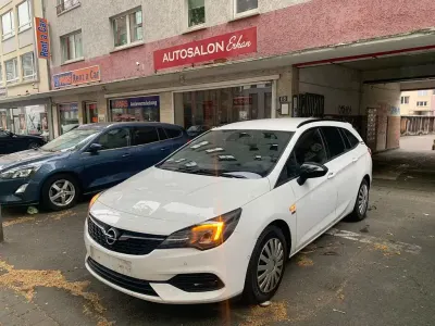 Gebraucht Opel Astra 122 PS (89 kW) 2020 Weiß Kombi