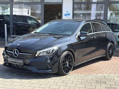 Gebraucht Mercedes CLA200 Shooting Brake AMG 136 PS (100 kW) 2018 Schwarz kosmosschwarz  metalliclack (metallic) Kombi