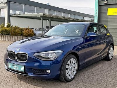 Gebraucht BMW 114 102 PS (75 kW) 2014 Blau metallic Kleinwagen