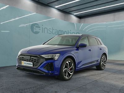 Gebraucht Audi Q8 e-tron S-Line 250 kW (340 PS) 2023 Blau SUV
