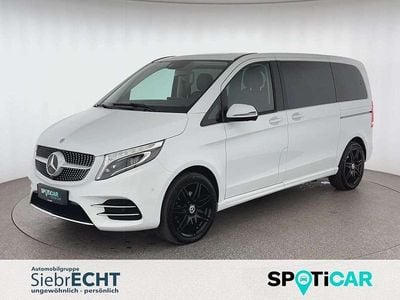 Gebraucht Mercedes V220 AMG line 237 PS (174 kW) 2021 Weiß Van / Kleinbus
