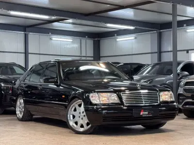 Brugt Mercedes S600L 394 HK (289 kW) 1995 Sort Sedan