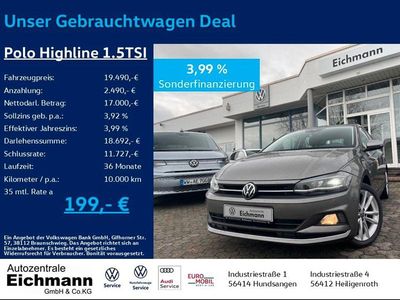 Gebraucht VW Polo Highline 150 PS (110 kW) 2021 Kleinwagen